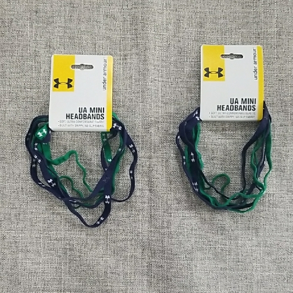 Under Armour Accessories - Under Armour Headbands - Green and Blue